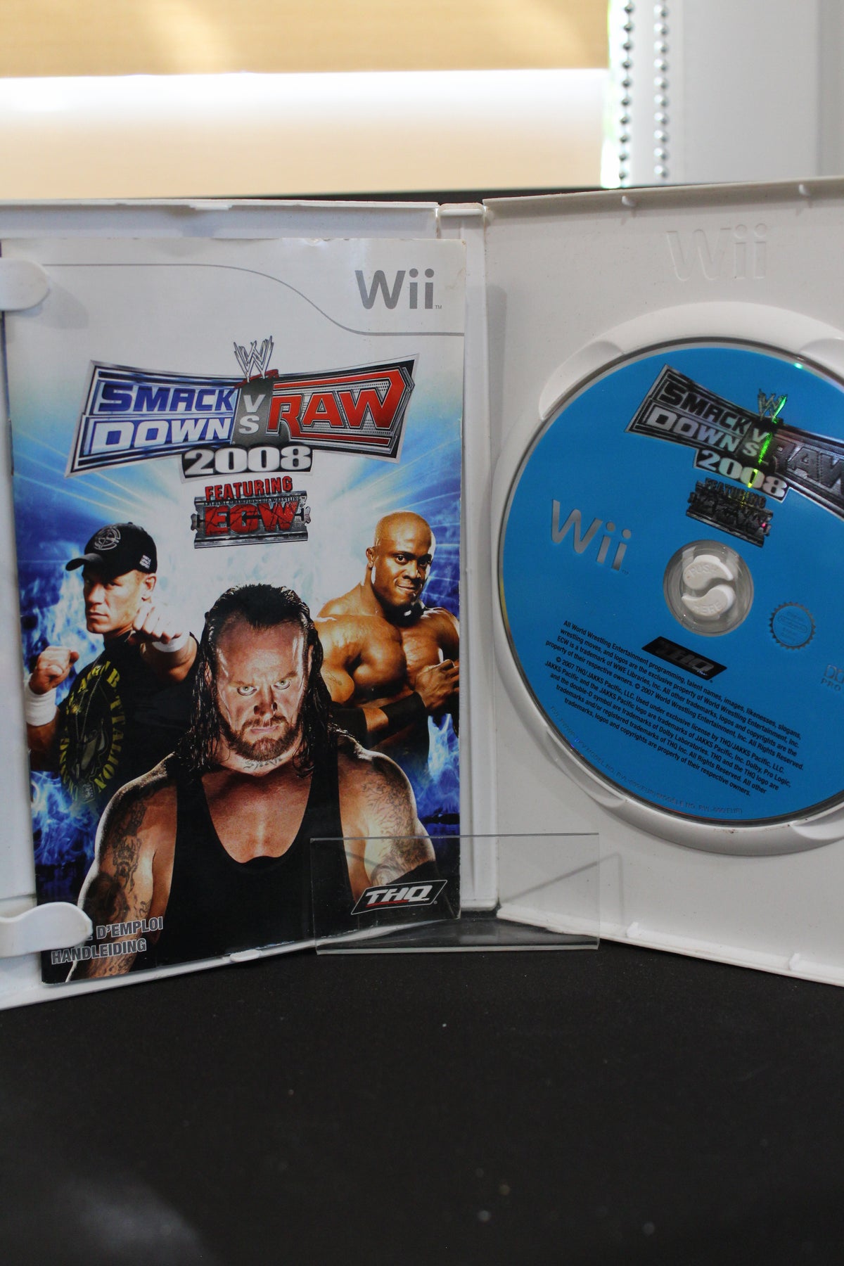 WWE SmackDown vs. RAW 2008 featuring ECW (Wii PAL)