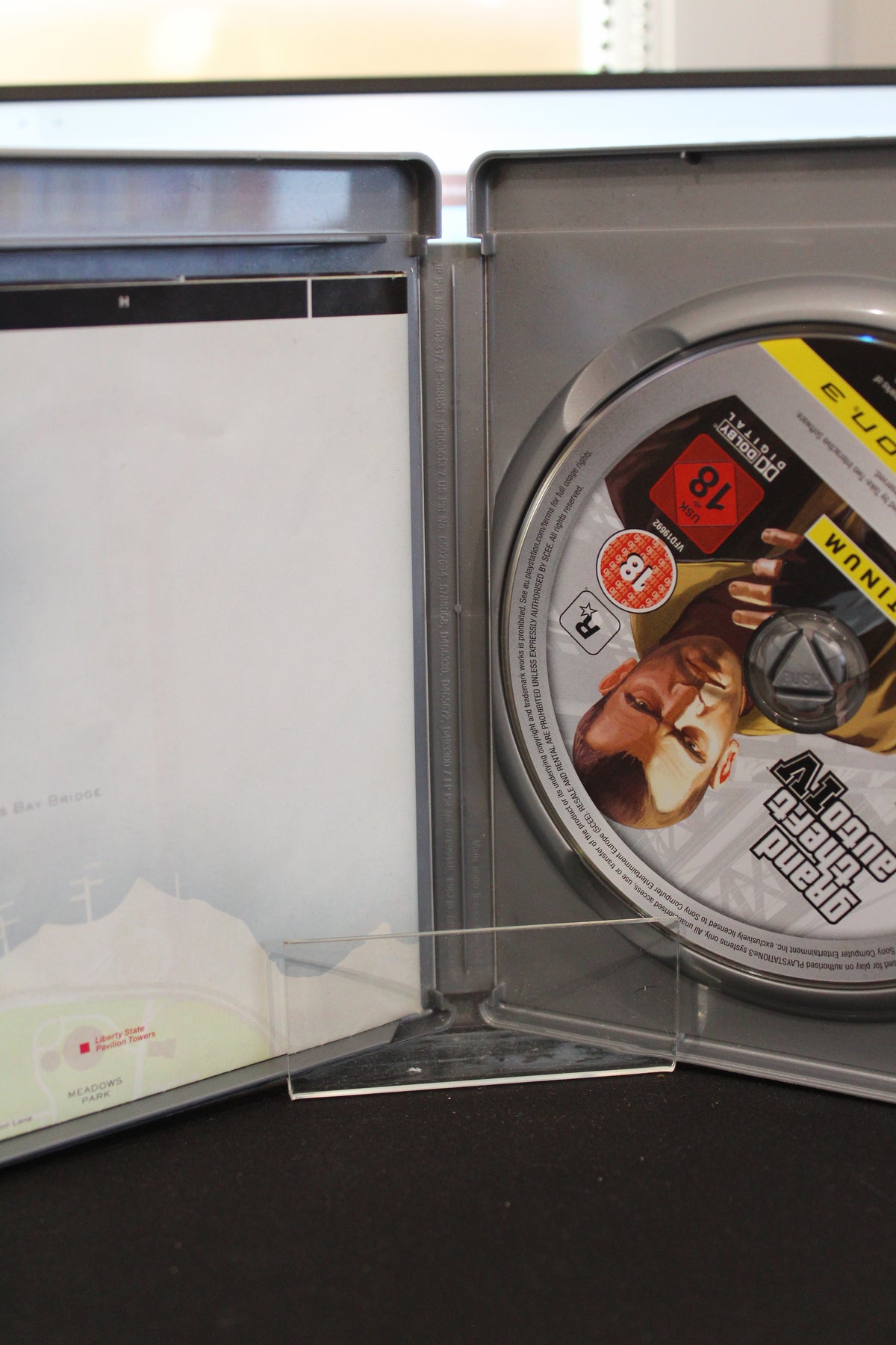 Grand Theft Auto IV Platinum (PS3) Complet CIB avec Carte