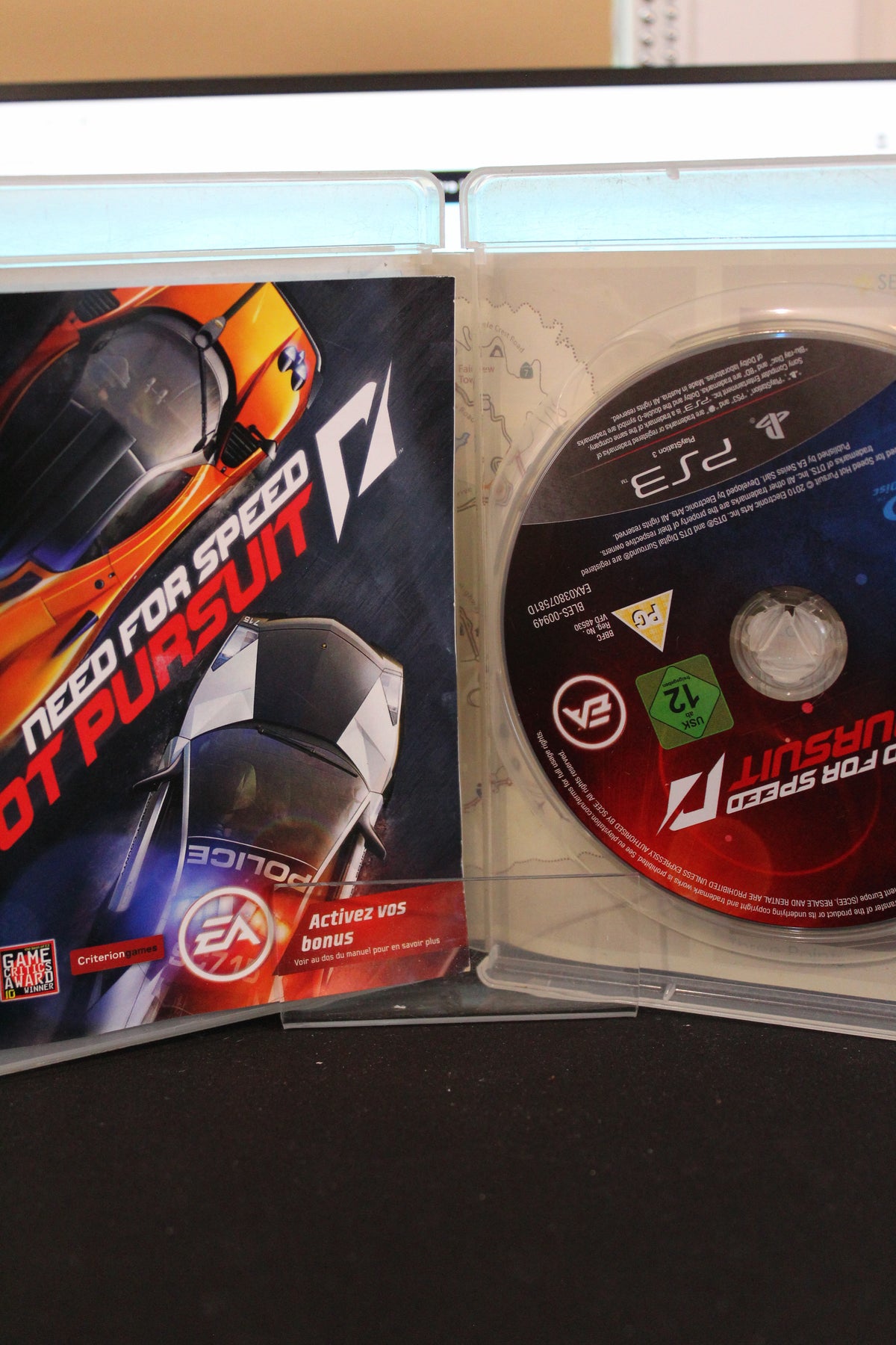 Need for Speed Hot Pursuit (PS3) Complet avec Manuel VF