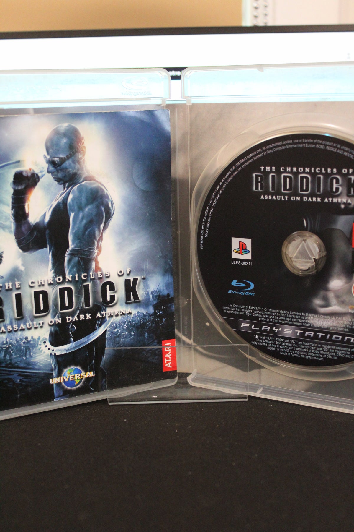 Chronicles of Riddick Assault on Dark Athena (PS3) Complet avec Manuel VF