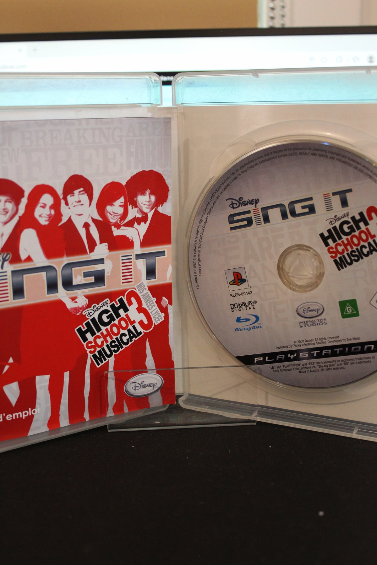Disney Sing It High School Musical 3 (PS3) Complet avec Manuel VF