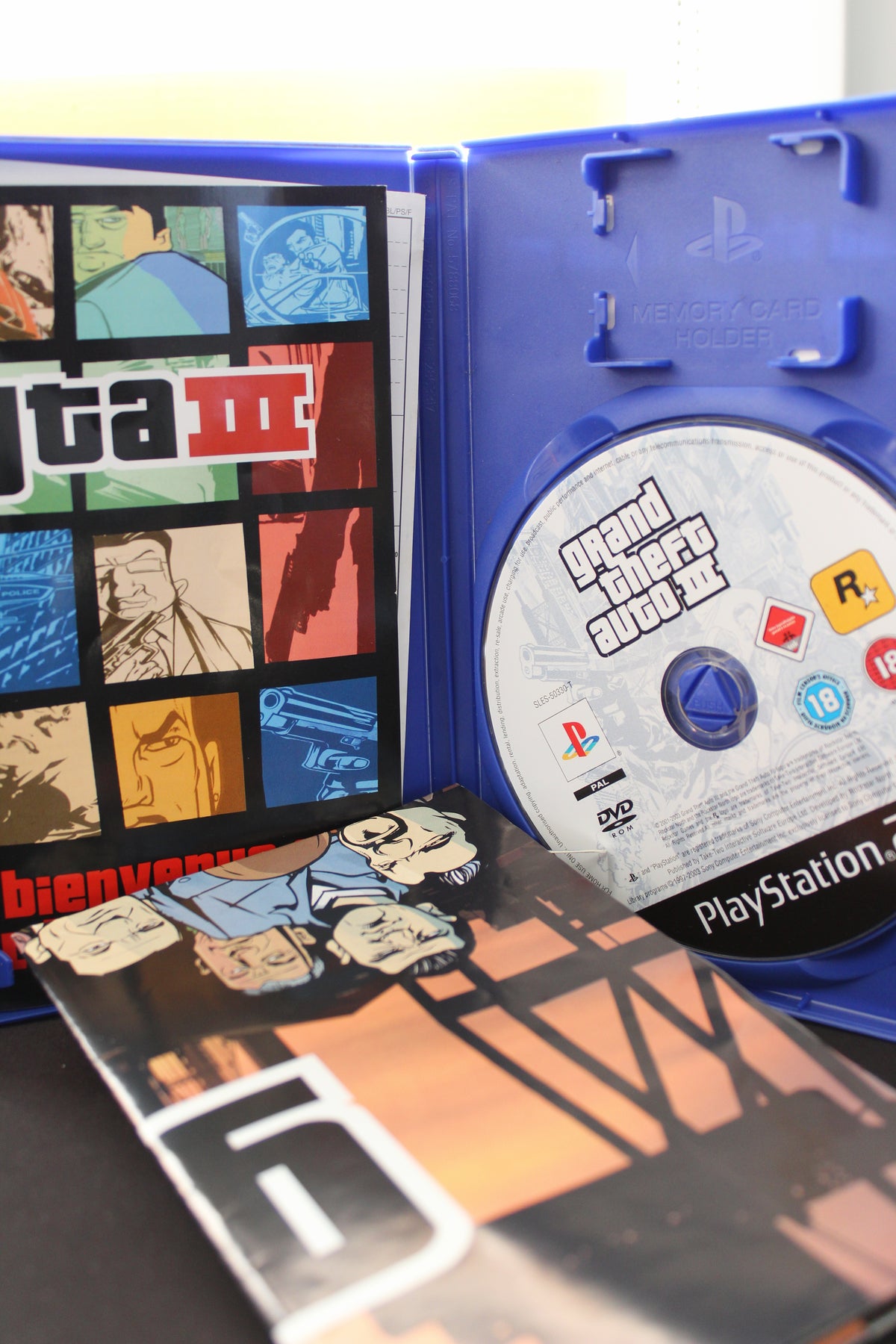 Grand Theft Auto III GTA 3 Platinum (PS2) Complet CIB avec Carte