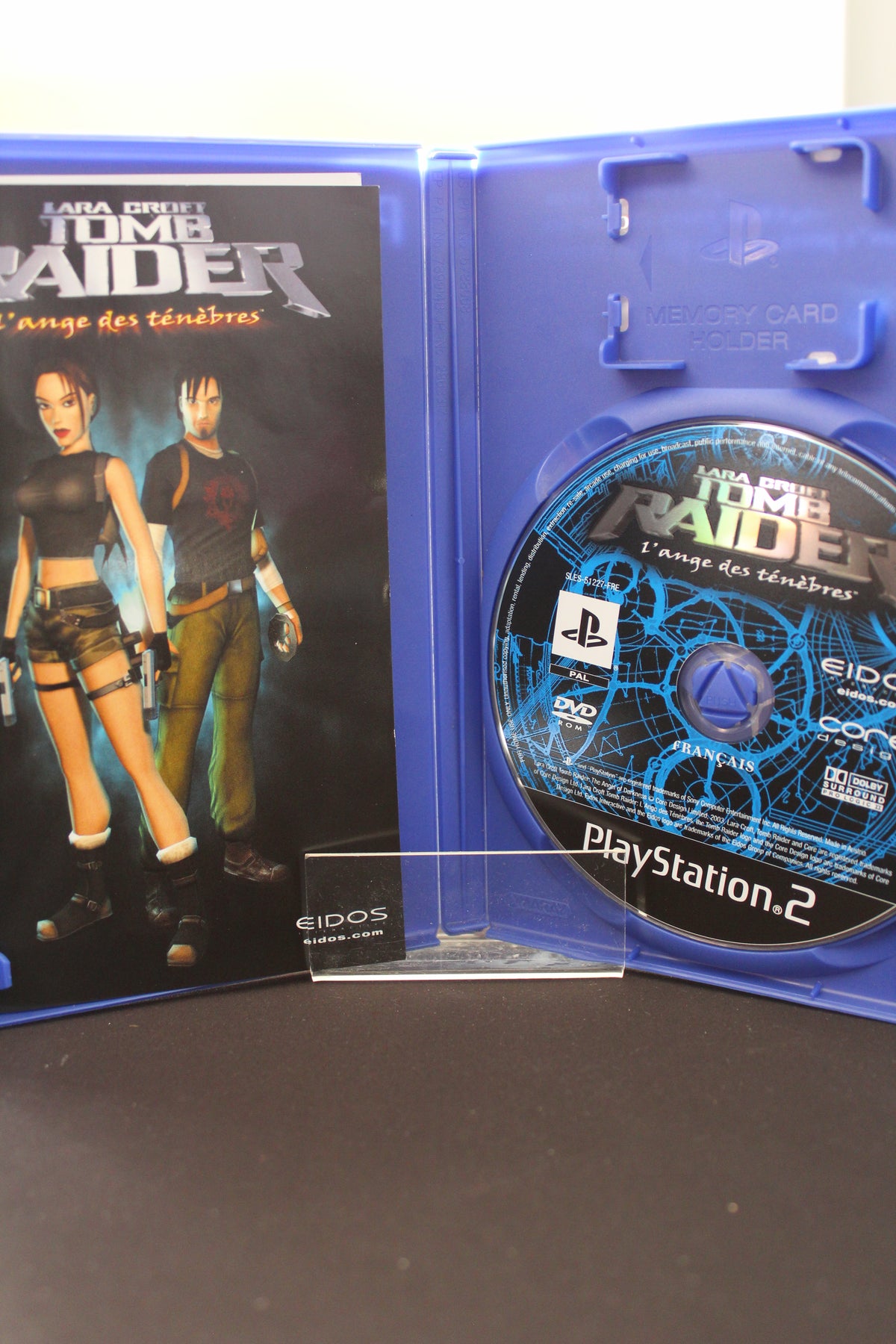 Tomb Raider L'Ange des Ténèbres (PS2) Complet CIB