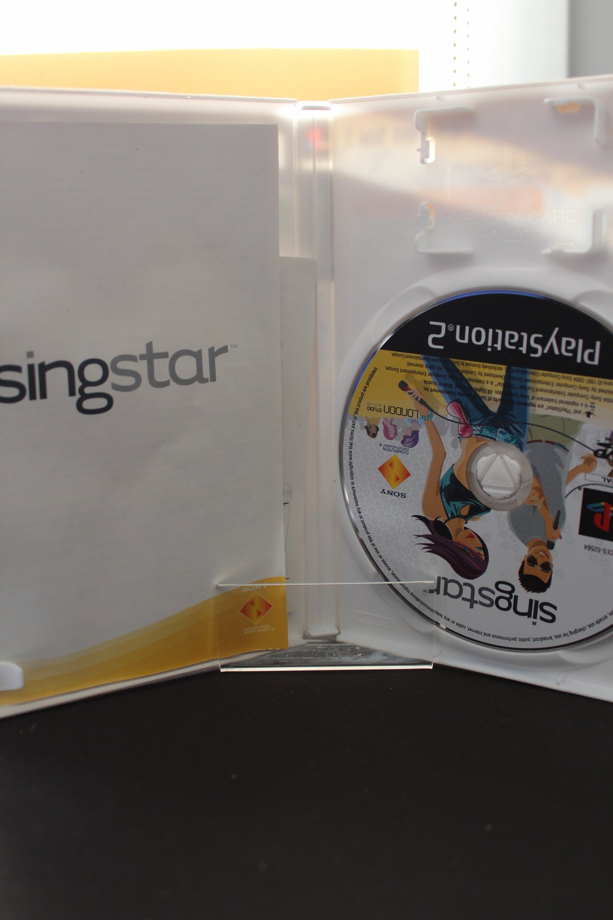 SingStar (PS2) Complet CIB Boîtier Blanc