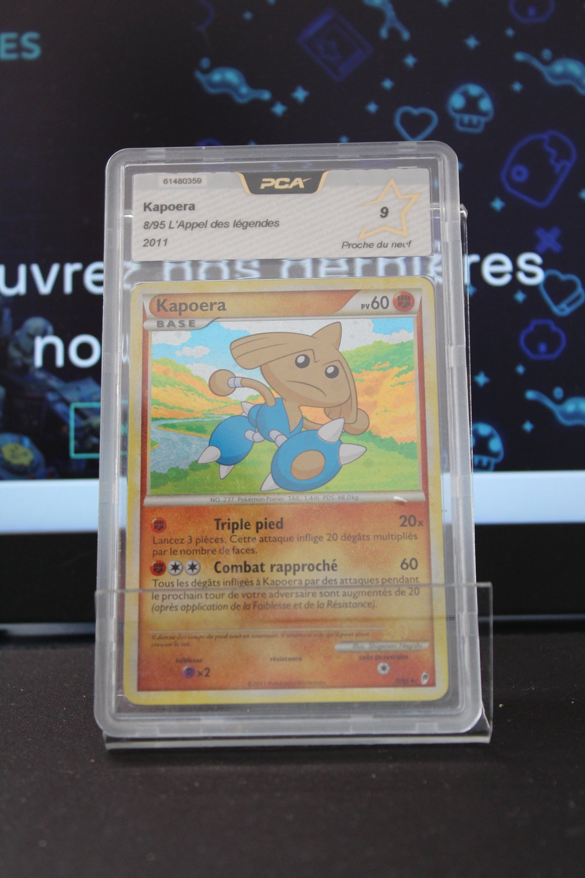Kapoera (8/95) Holo Rare L'Appel des Légendes PCA 9 (Proche du Neuf)