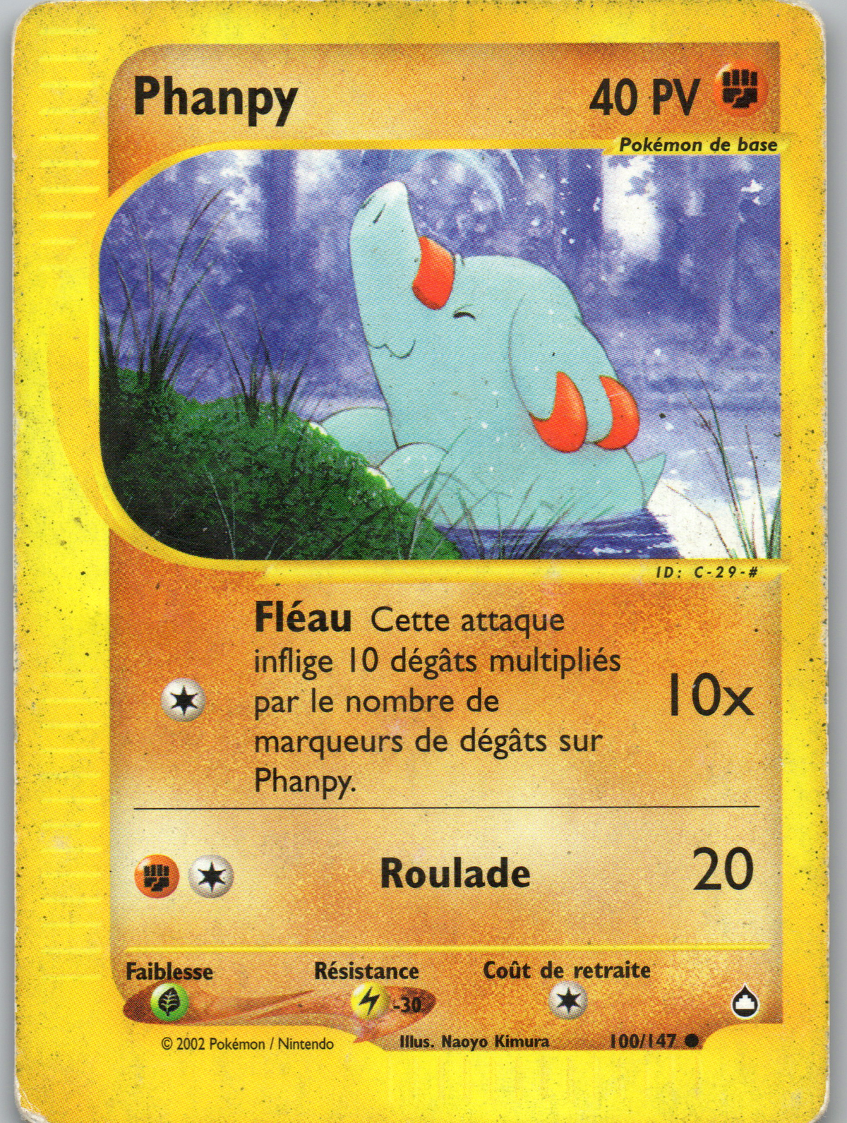 Phanpy (Aquapolis 100) (Good / Played)