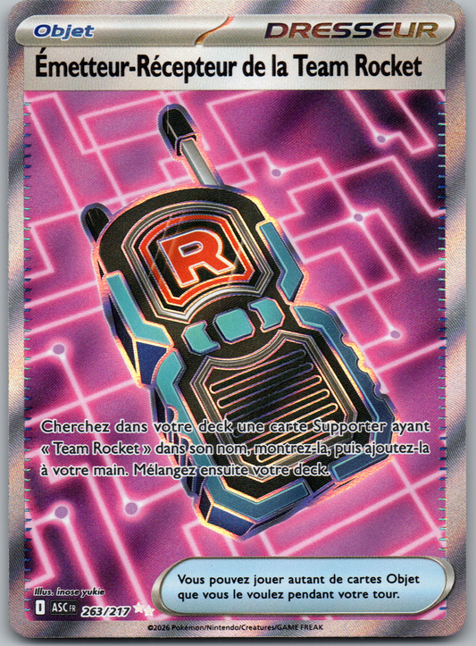 Émetteur-Récepteur de la Team Rocket (ASC 263) (Gem Mint / Pack Fresh)