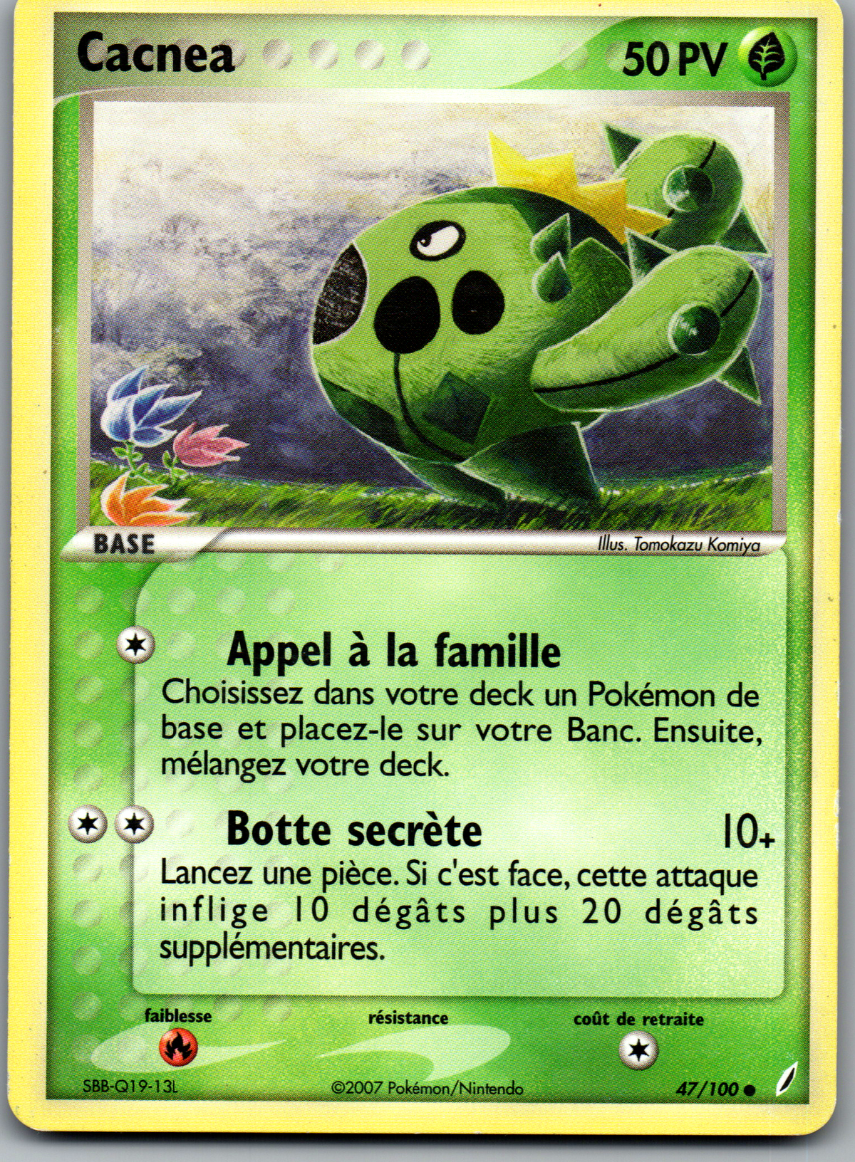 Cacnea (47/100) Commune (Lightly Played)