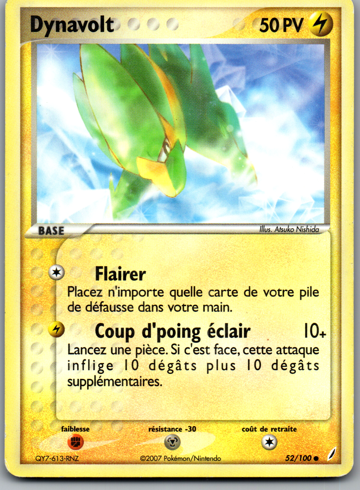 Dynavolt (52/100) Commune (Lightly Played)