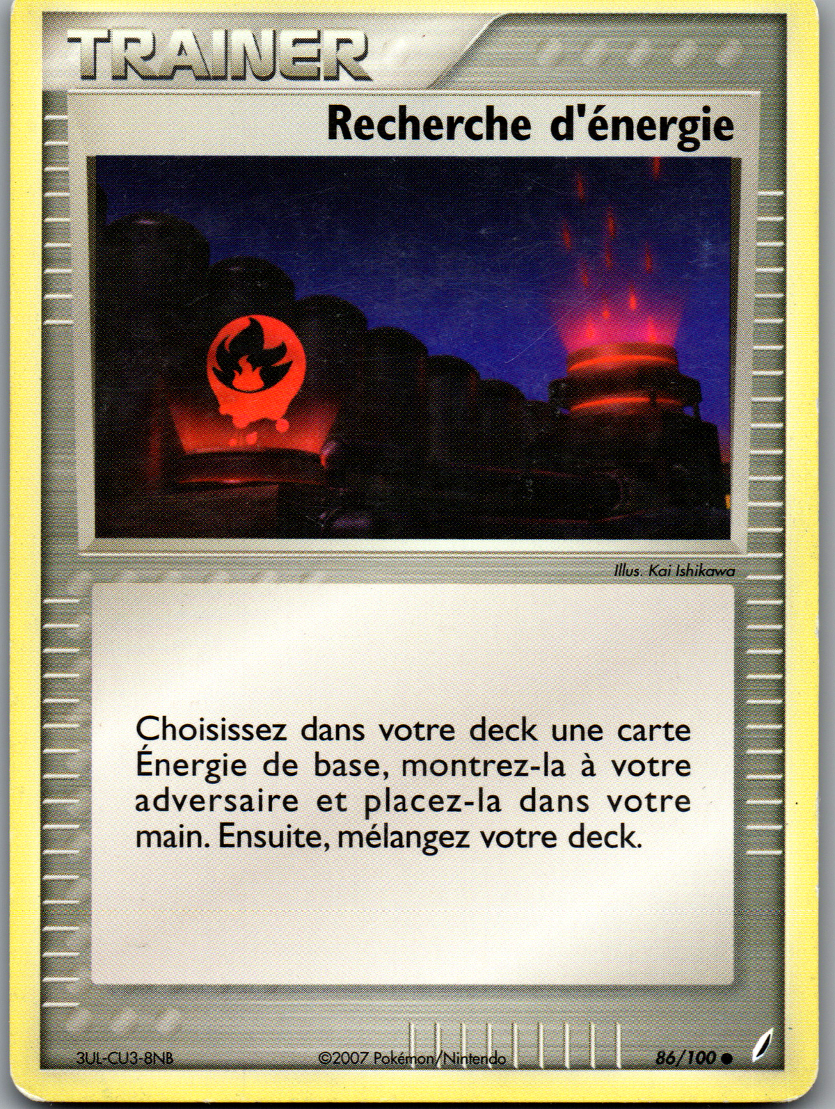 Recherche d'Énergie (86/100) Commune (Lightly Played)
