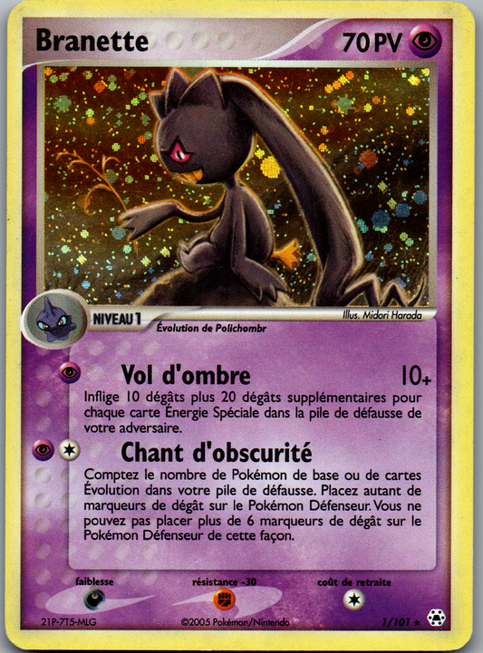 Branette Holo (1/101) Rare Holo (Lightly Played)