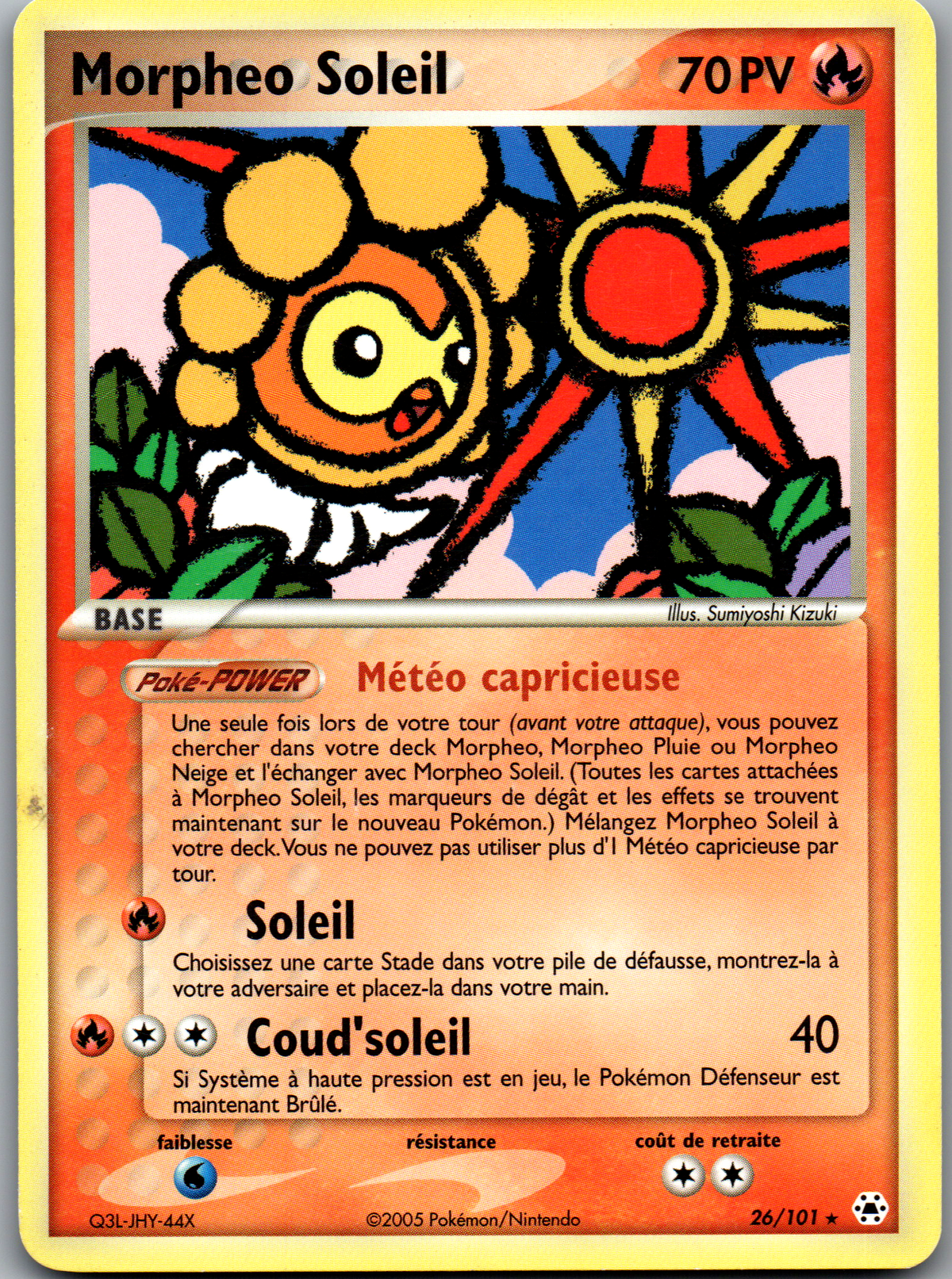 Morpheo Soleil (26/101) Rare (Excellent/Lightly Played)