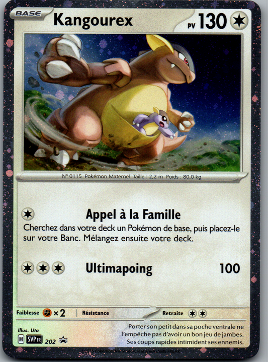 Kangourex (SVP FR 202) Promo Holo Galaxy Cosmos (Near Mint)