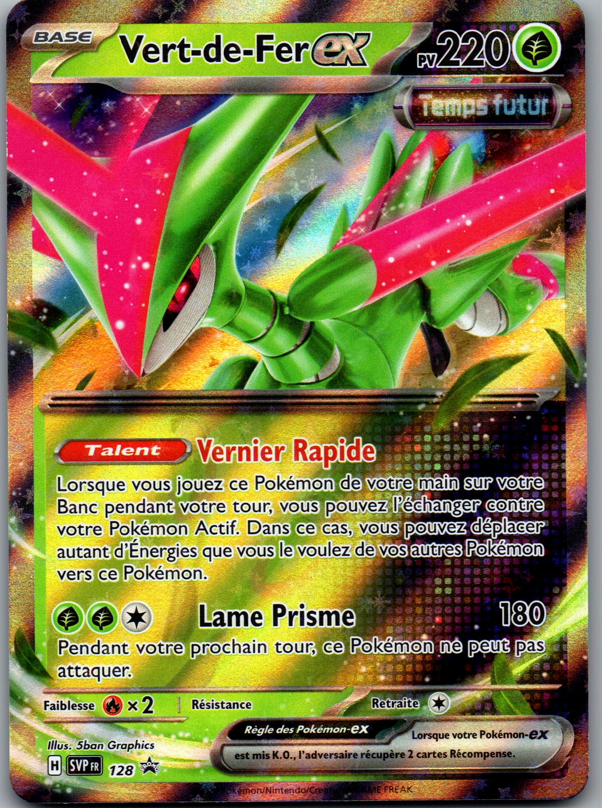 Vert-de-Fer-ex (SVP FR 128) Promo (Near Mint)