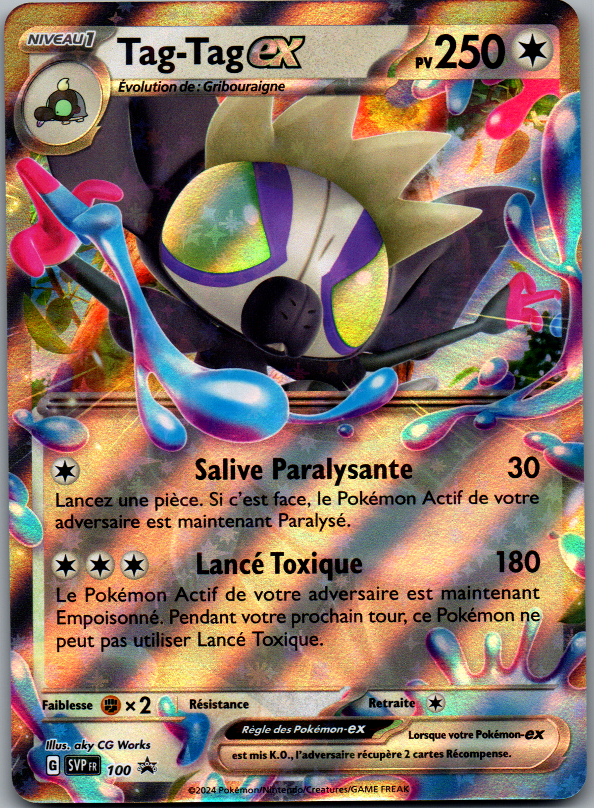 Tag-Tag-ex (SVP FR 100) Promo (Near Mint)