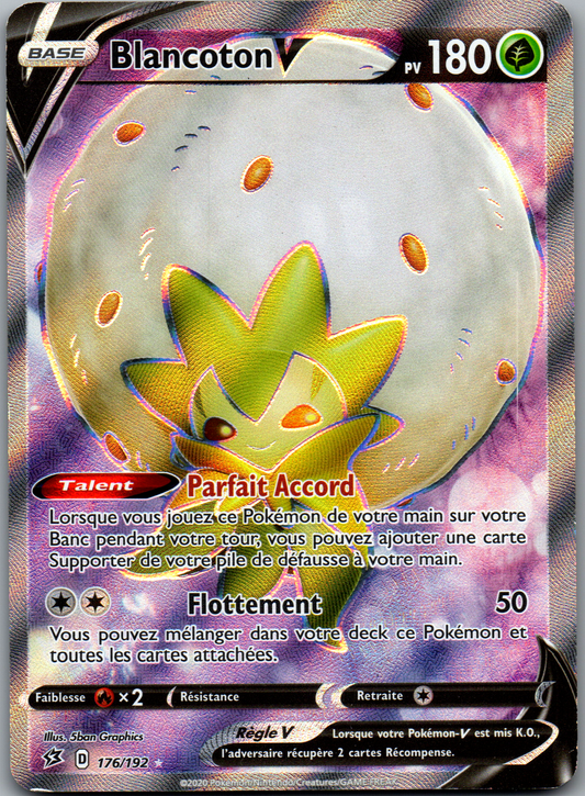 Blancoton V (Clash des Rebelles 176/192) Full Art (Near Mint)