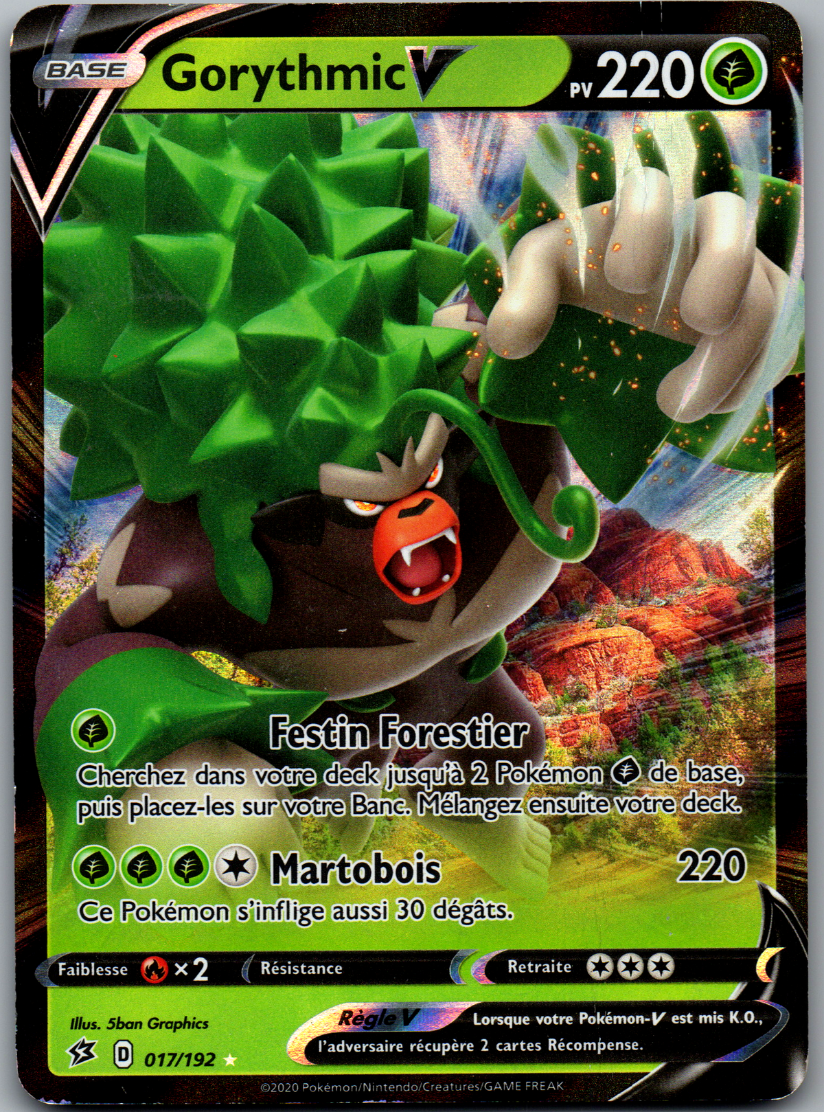 Gorythmic V (Clash des Rebelles 017/192) Ultra Rare (Near Mint)