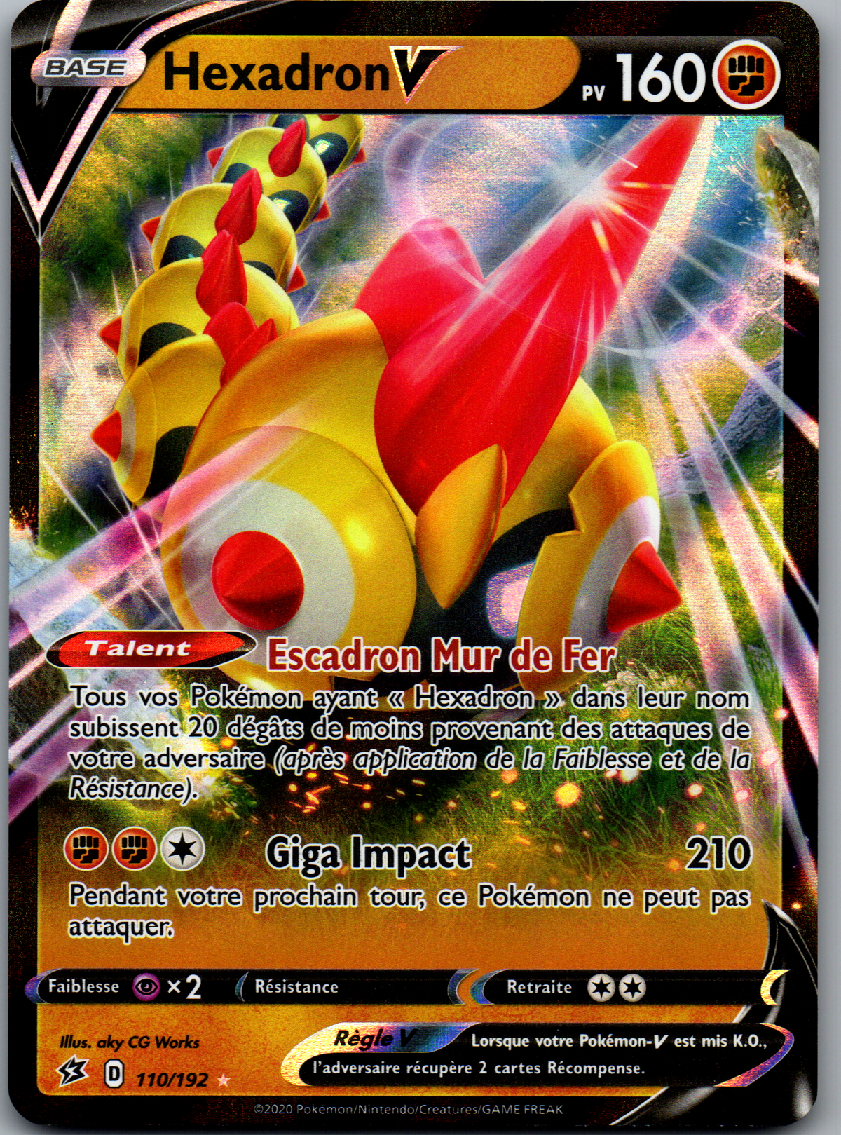 Hexadron V (Clash des Rebelles 110/192) Ultra Rare (Near Mint)
