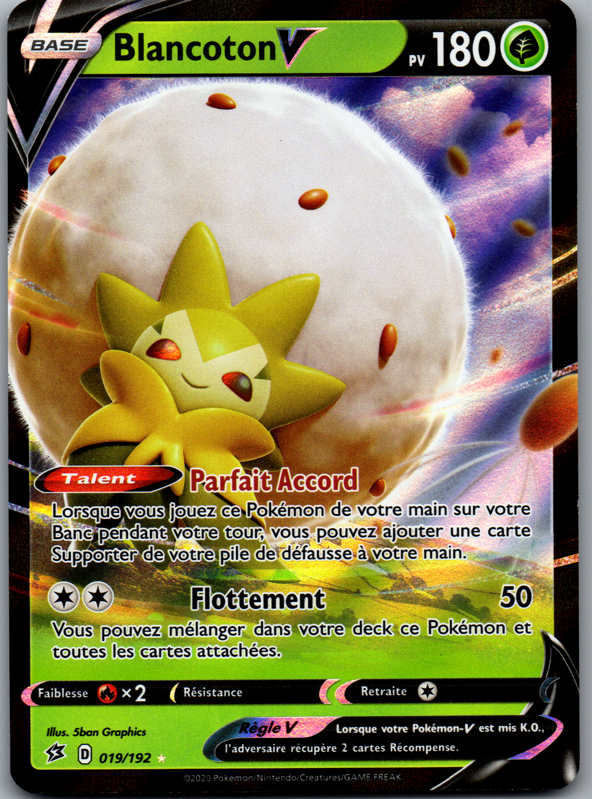 Blancoton V (Clash des Rebelles 019/192) Ultra Rare (Near Mint)