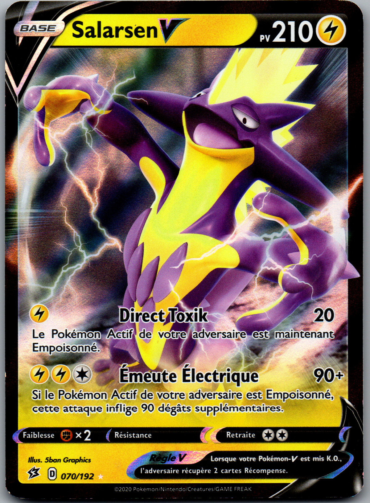 Salarsen V (Clash des Rebelles 070/192) Ultra Rare (Near Mint)
