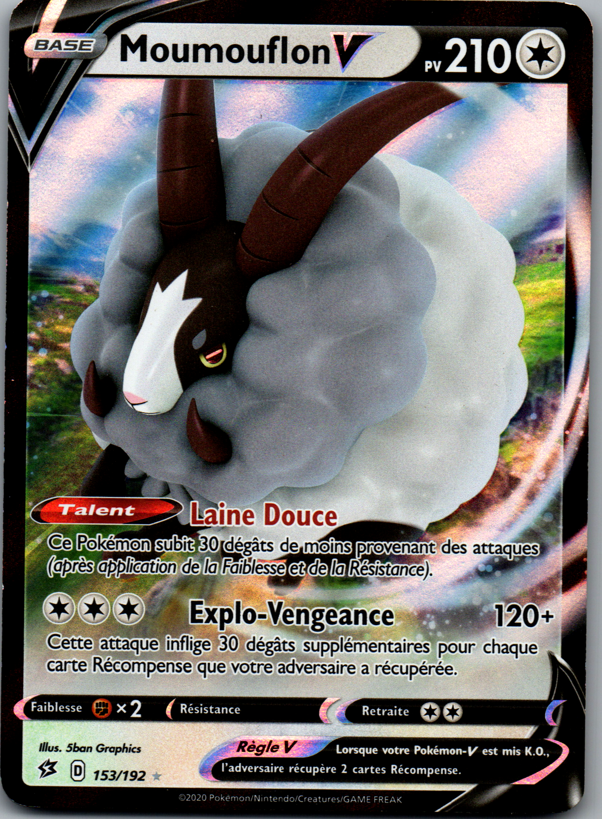 Moumouflon V (Clash des Rebelles 153/192) Ultra Rare (Near Mint)