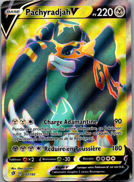 Pachyradjah V (Clash des Rebelles 187/192) Full Art (Near Mint)