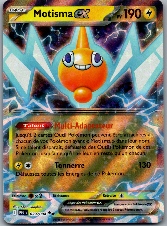 Motisma ex (Flammes Fantasmagoriques 029/094) Double Rare (Near Mint)