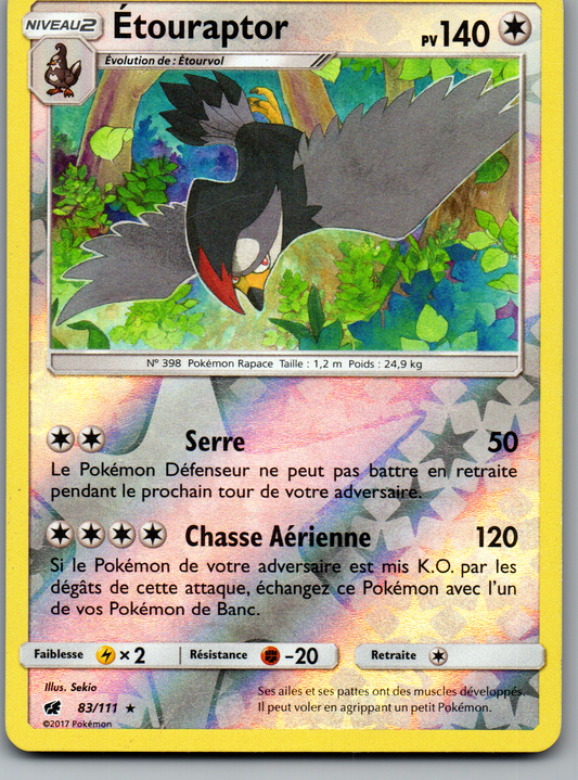 Étouraptor (83/111) Rare Reverse (Near Mint)