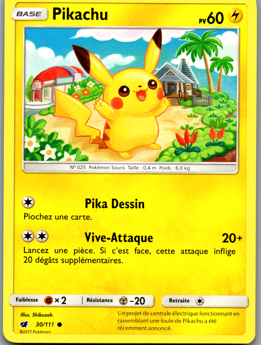 Pikachu (30/111) Commune (Near Mint)