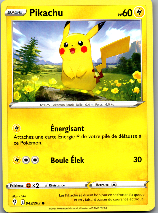 Pikachu (049/203) Commune (Near Mint)