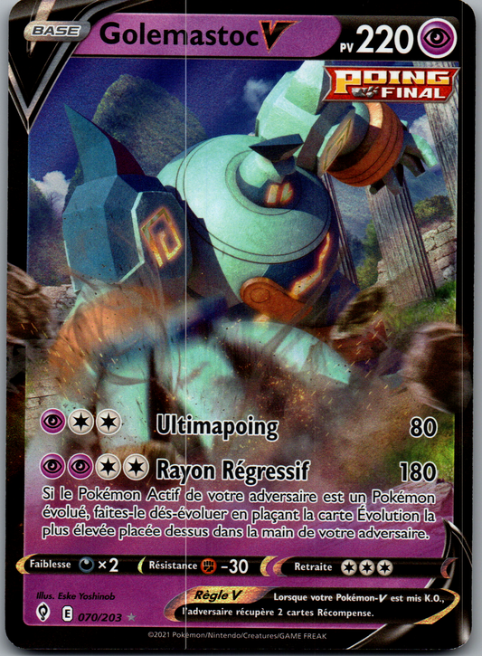 Golemastoc V (070/203) Ultra Rare (Near Mint)