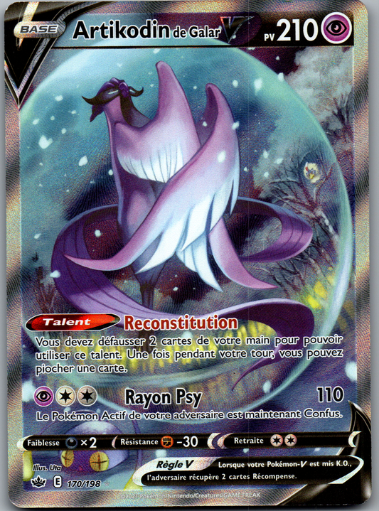 Artikodin de Galar V (170/198) Ultra Rare Alternative Règne de Glace (Near Mint)