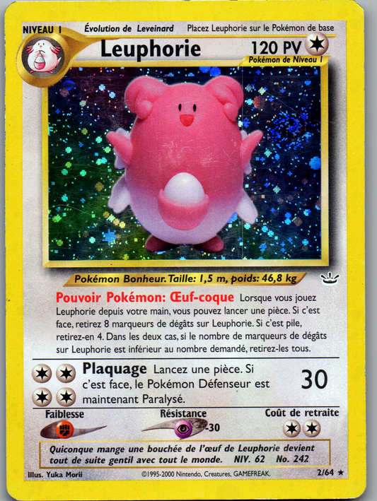 Leuphorie (2/64) Rare Holo Neo Revelation (Excellent)