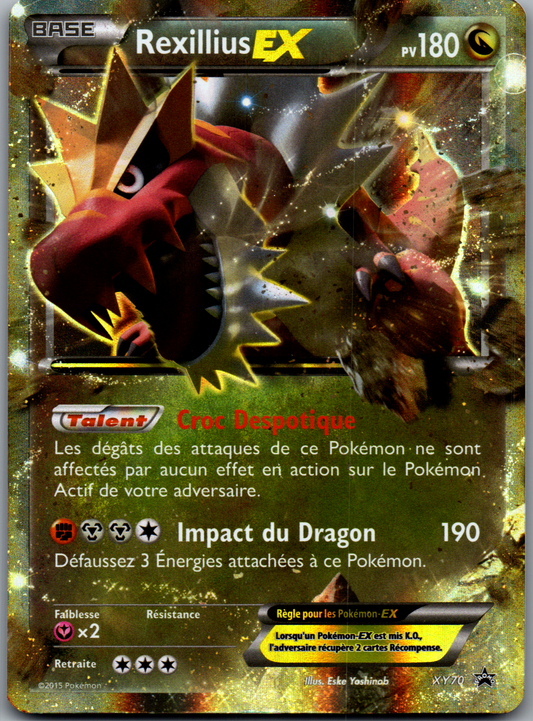 Rexillius-EX (XY70) Promo Holo XY (Good)