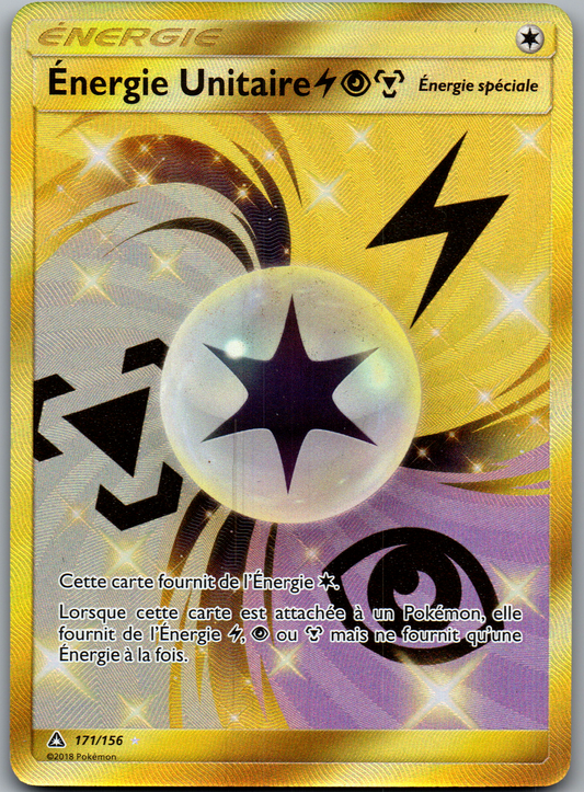 Energie Unitaire Elektrik Psy Metal (171/156) Secret Rare Gold Ultra-Prisme (Near Mint)