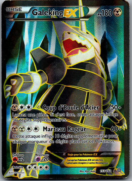 Galeking EX (153/160) Full Art Ultra Rare (Lightly Played)