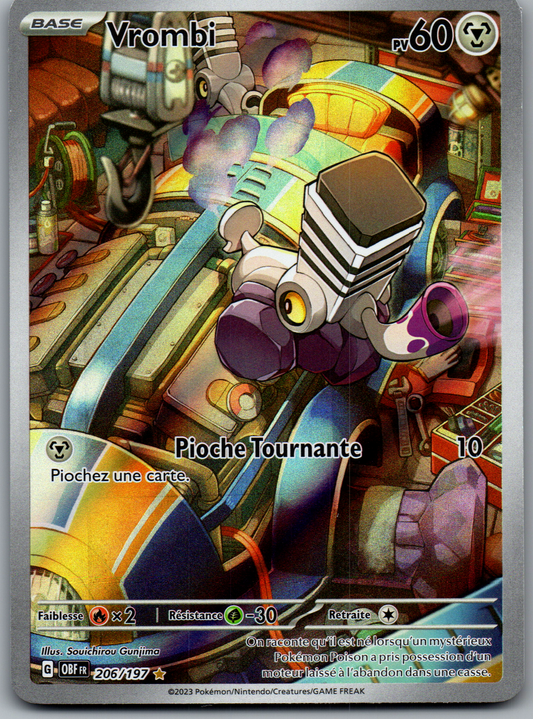 Vrombi (206/197) Illustration Rare Full Art (Lightly Played)