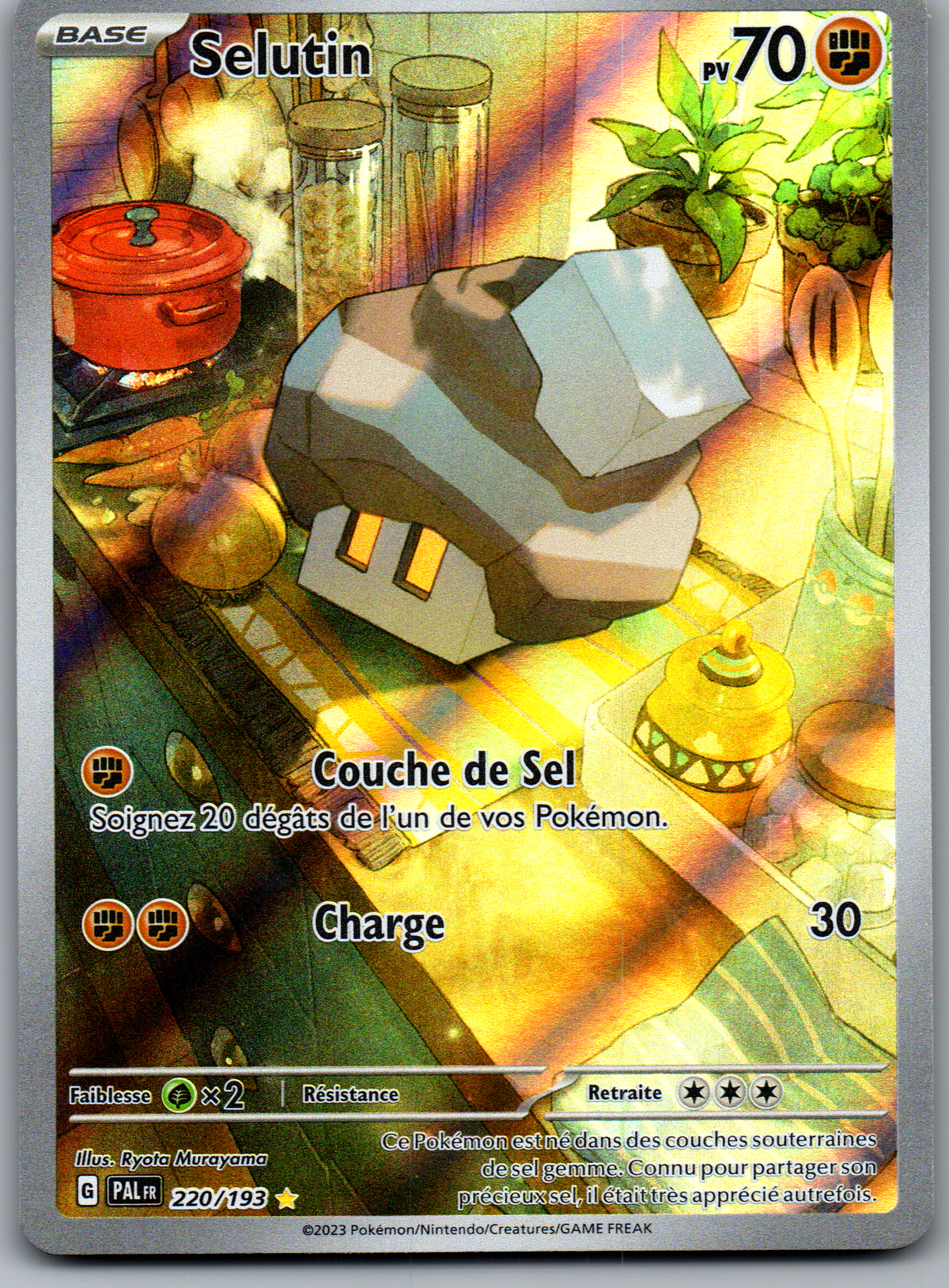Selutin (220/193) Illustration Rare Full Art (Near Mint)