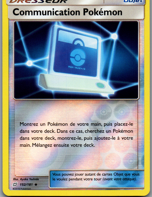 Communication Pokémon (152/181) Reverse Holo TEU Near Mint (NM)