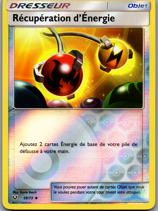 Récupération d'Énergie (59/73) Reverse Holo SLG Near Mint (NM)