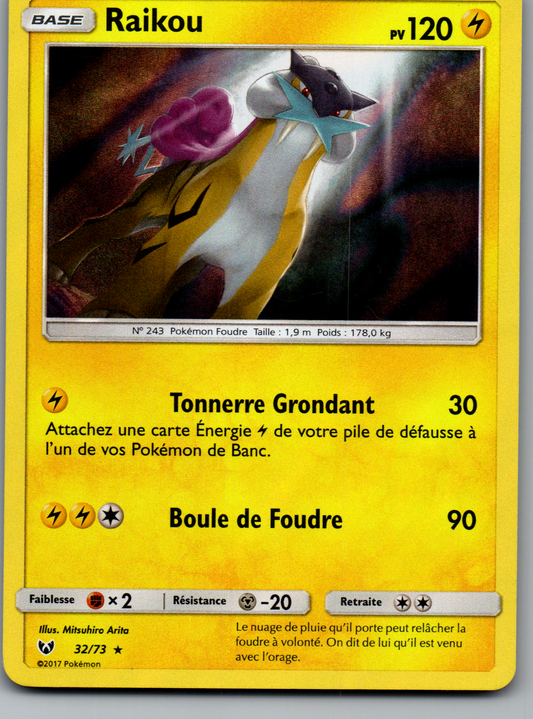Raikou (32/73) Holo SLG Near Mint (NM)