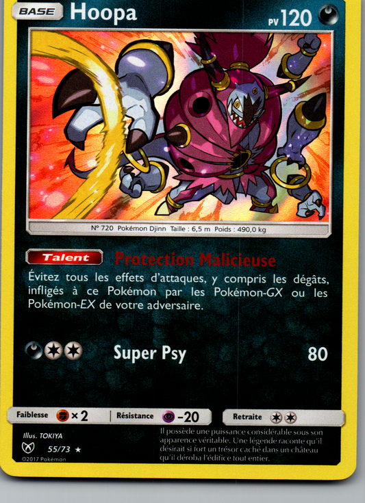 Hoopa (55/73) Holo SLG Near Mint (NM)