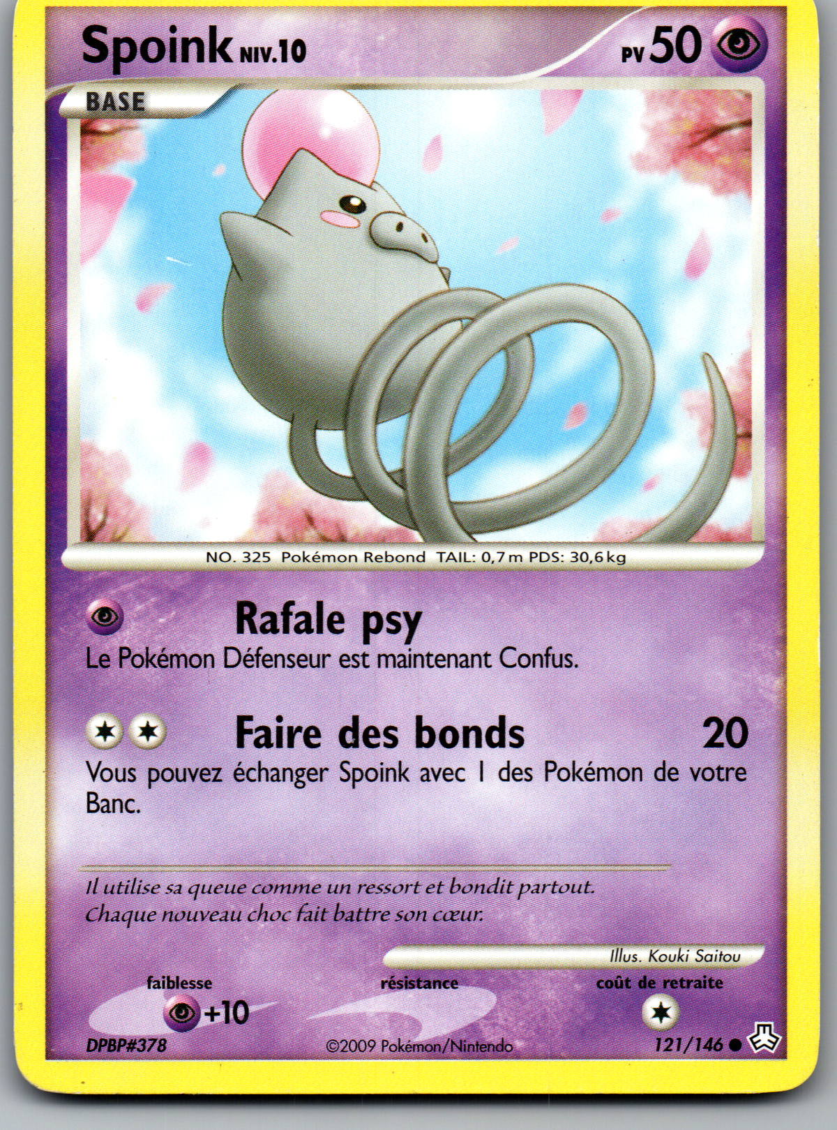 Spoink NIV.10 (121/146) LA Excellent (EX)