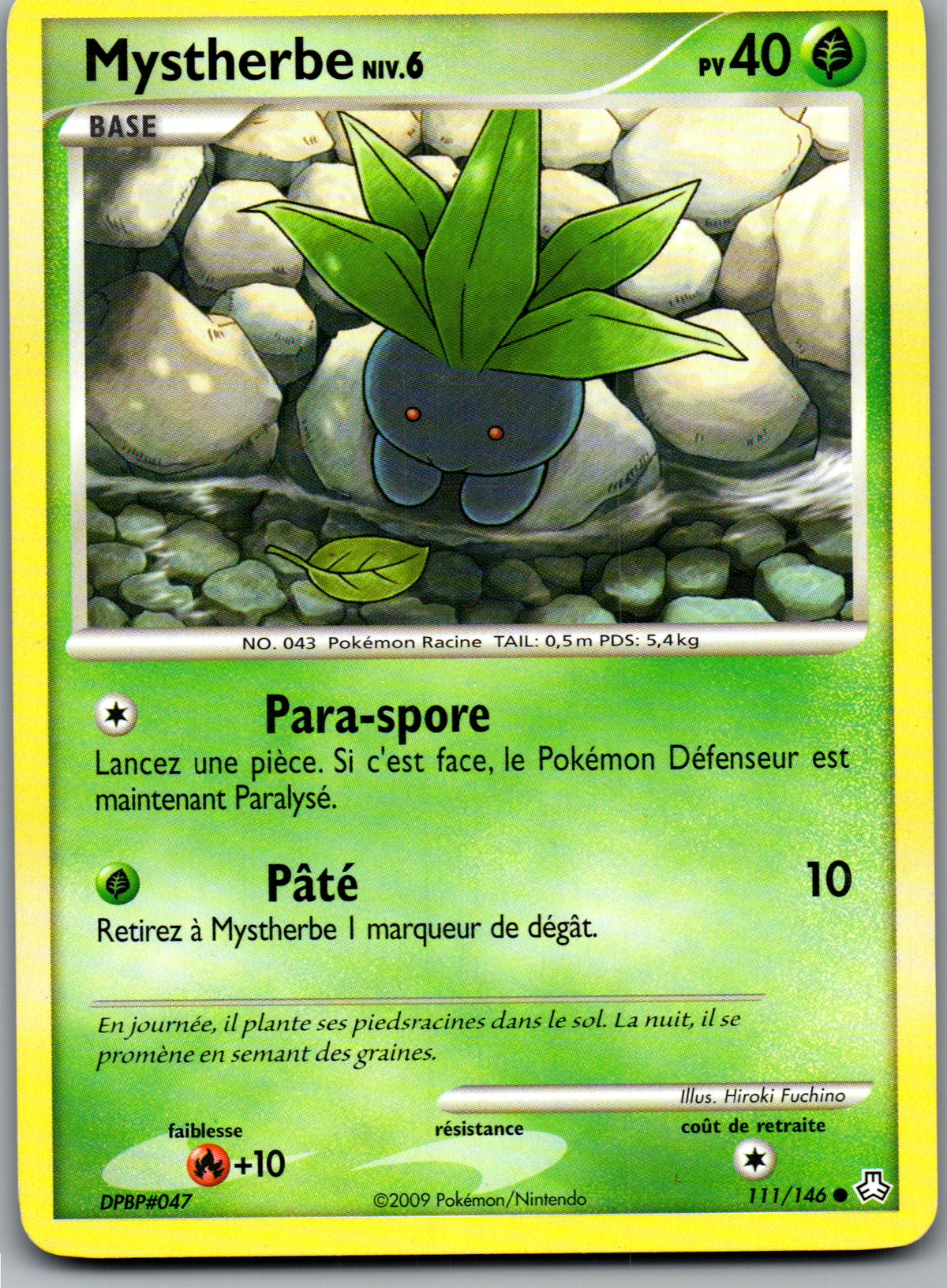 Mystherbe NIV.6 (111/146) LA Excellent (EX)