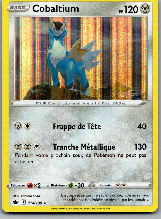 Cobaltium (114/198) Holo Rare Holographique (Near Mint)