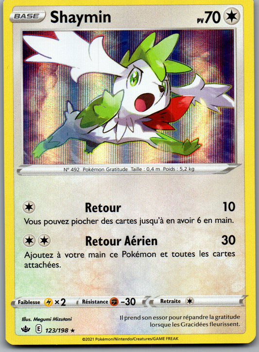Shaymin (123/198) Holo Rare Holographique (Near Mint)