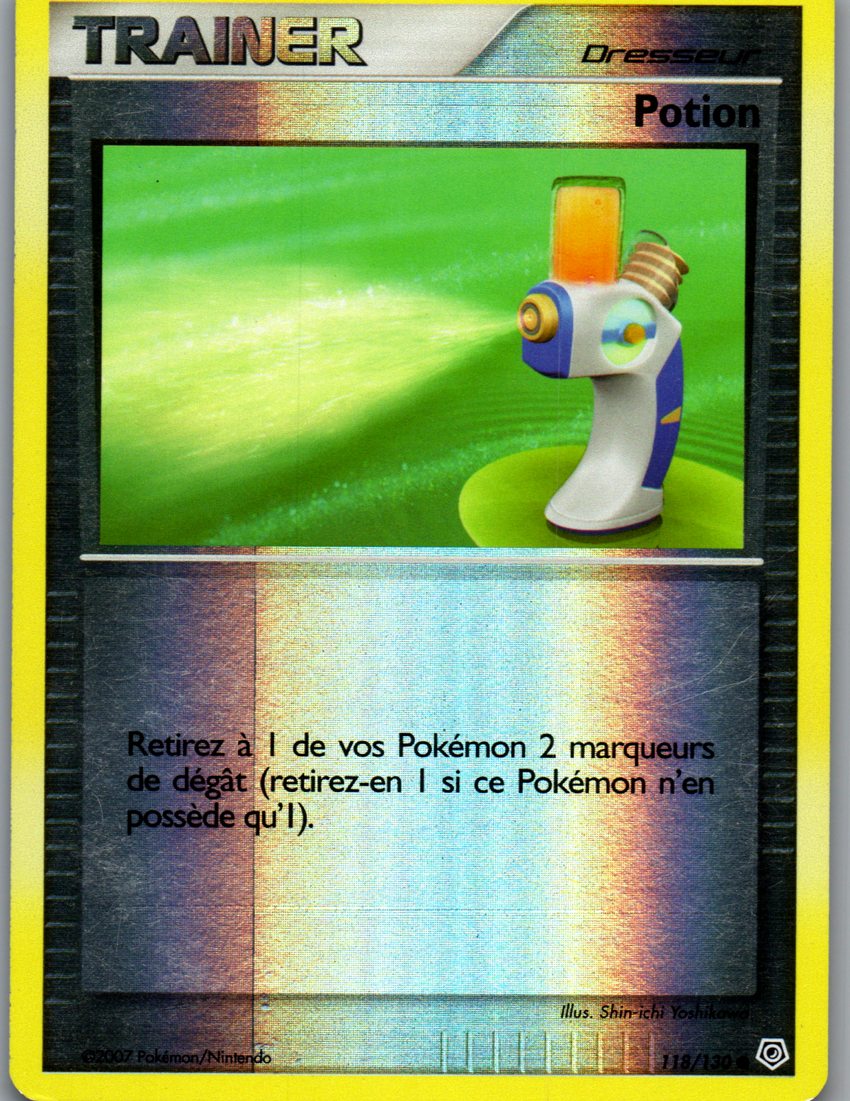 Potion (118/130) Commune Reverse Holo (Light Played)