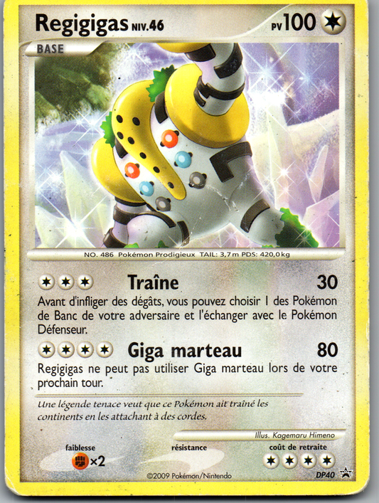 Regigigas NIV.46 (DP40) Promo Holo (Light Played)