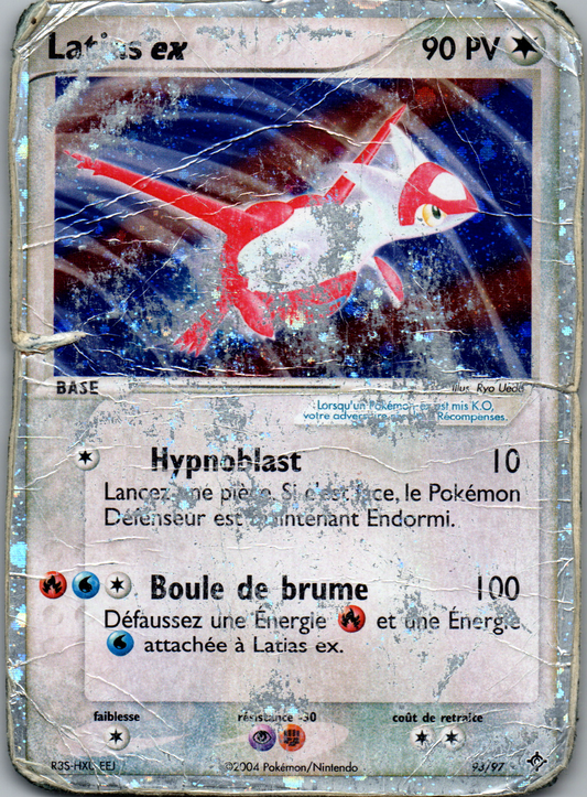 Latias ex (93/97) Ultra Rare ex Holo (Poor)