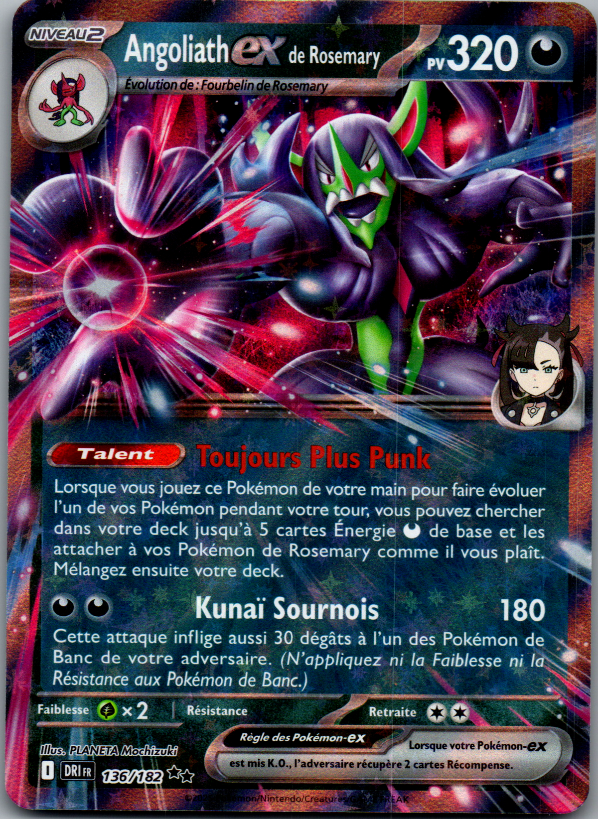Angoliath ex de Rosemary (136/182) Double Rare (Near Mint)